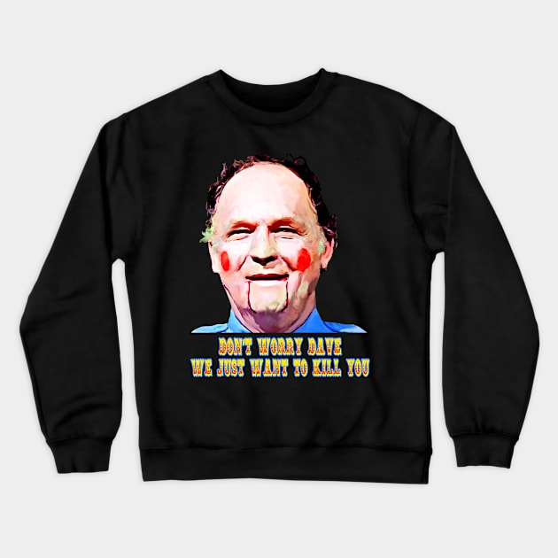 Puppet Officer Mooney Crewneck Sweatshirt by BigOrangeShirtShop